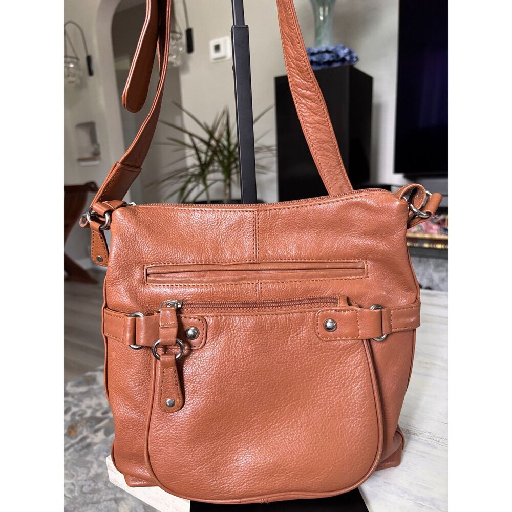 Great American Leather Works Crossbody Multi-Pocket Bag